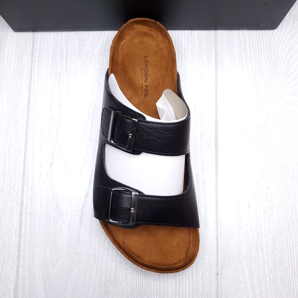 London Fog Birchwood Slip on Sandals 9, 10 - Picture 2 of 6